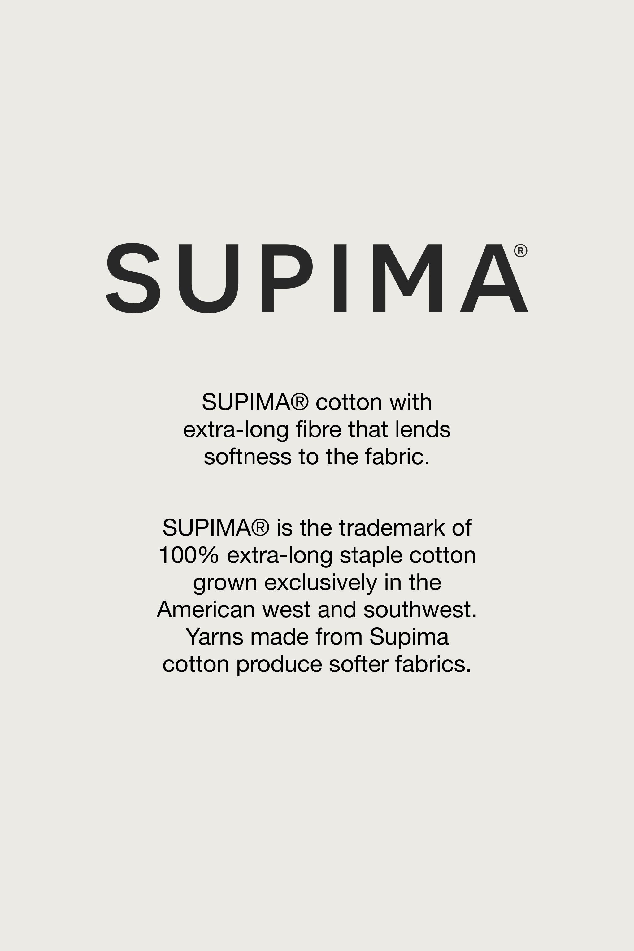 T-SHIRT EN JACQUARD À RAYURES SUPIMA®